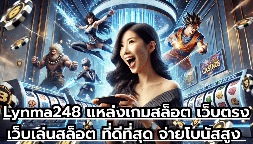 Lynma248 แหล่งเกมสล็อต เว็บตรง เว็บเล่นสล็อต ที่ดีที่สุด จ่ายโบนัสสูง เล่นง่าย ไม่กั๊กยูส