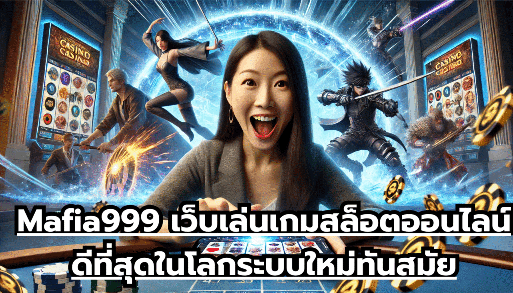 Mafia999 เว็บเล่นเกมสล็อตออนไลน์ ดีที่สุดในโลก ระบบใหม่ ทันสมัย โปร่งใสไม่โกง