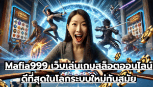 Mafia999 เว็บเล่นเกมสล็อตออนไลน์ ดีที่สุดในโลก ระบบใหม่ ทันสมัย โปร่งใสไม่โกง