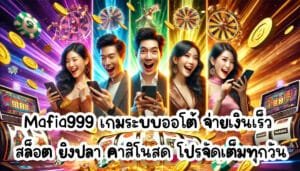 Mafia999 เกมระบบออโต้ จ่ายเงินเร็ว สล็อต เกมยิงปลา คาสิโนสด โปรจัดเต็มทุกวัน-2