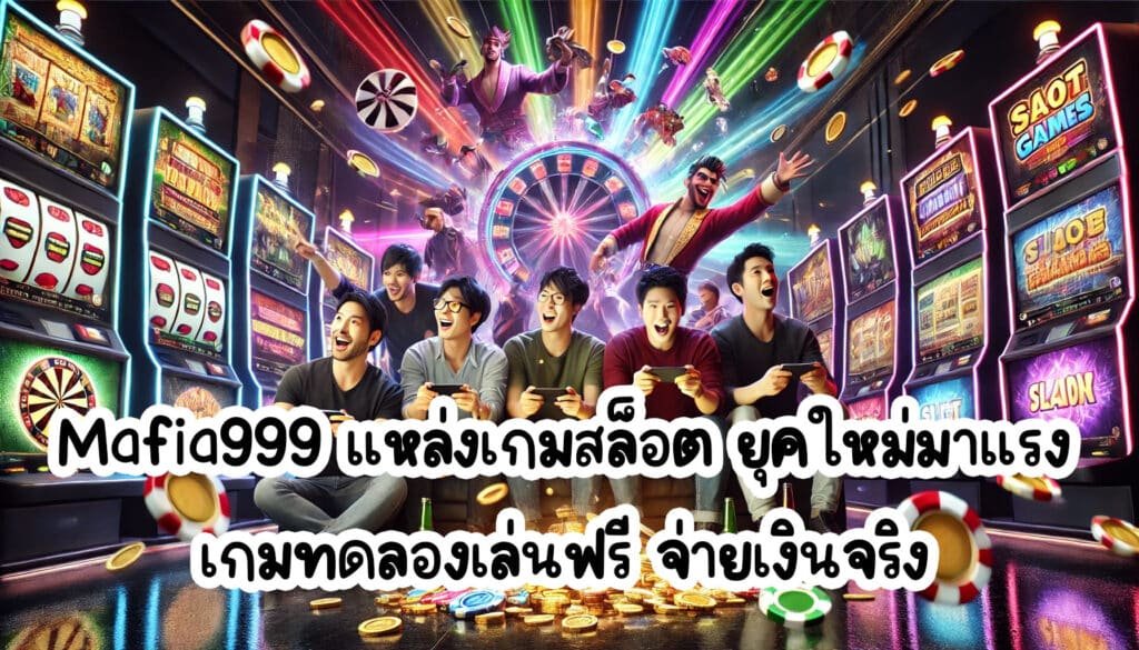 Mafia999 แหล่งเกมสล็อต ยุคใหม่มาแรง เกม ทดลองเล่นฟรี จ่ายเงินจริง-3
