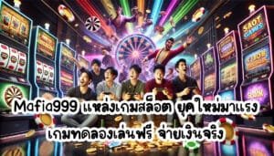 Mafia999 แหล่งเกมสล็อต ยุคใหม่มาแรง เกม ทดลองเล่นฟรี จ่ายเงินจริง-3